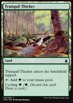 Tranquil Thicket - Commander Anthology (Common) [CMA-279]