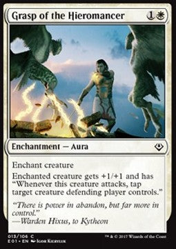 Grasp of the Hieromancer - Archenemy: Nicol Bolas (Common) [E01-13]