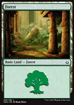 Forest (V.3) - Hour of Devastation (Land) [HOU-199]