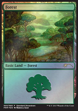 Forest (V.1) - Standard Showdown Promos (Rare)