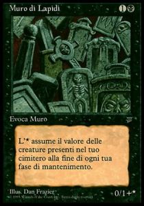 Wall of Tombstones