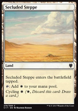 Secluded Steppe - Commander 2017 (Common) [C17-278]