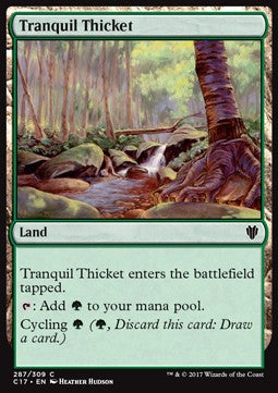 Tranquil Thicket - Commander 2017 (Common) [C17-287]