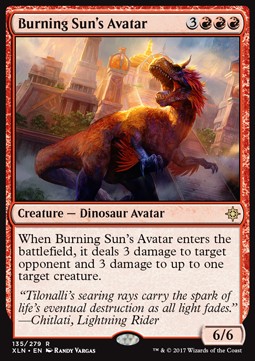 Burning Sun's Avatar - Ixalan (Rare) [XLN-135]