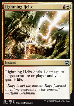 Lightning Helix - Iconic Masters (Uncommon) [IMA-204]