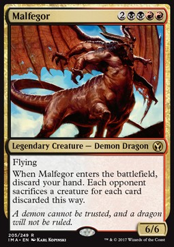 Malfegor - Iconic Masters (Rare) [IMA-205]
