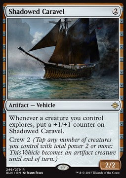 Shadowed Caravel - Ixalan (Rare) [XLN-246]