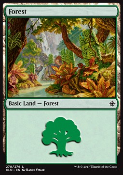Forest (V.3) - Ixalan (Land) [XLN-278]
