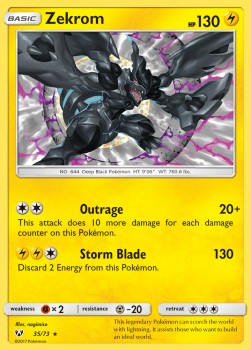 Zekrom - Shining Legends (Holo Rare) [SLG-35]