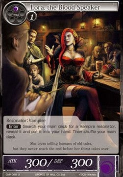 Lora, the Blood Speaker (Uncommon) [-085]