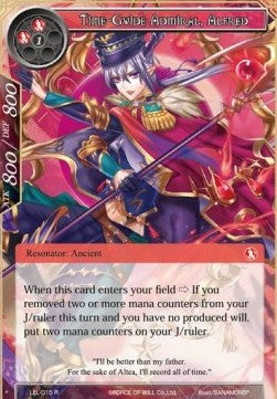 Time-Guide Admiral, Alfred (Rare) [-015]