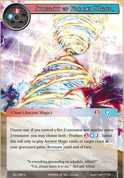 Sympathy of Fire and Water (Uncommon) [-089]