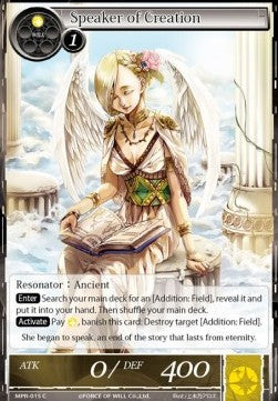 Speaker of Creation (Common) [-015]