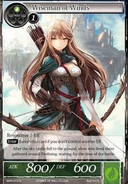 Wiseman of Winds (Uncommon) [-072]