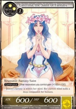 Caterina, the Saint of Fantasy (Uncommon) [-002]
