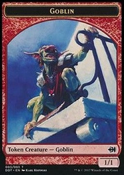 Goblin Token (Red 1/1) - Duel Decks: Merfolk vs. Goblins (Token) [DDT-T03]