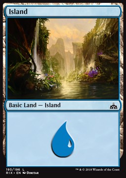 Island - Rivals of Ixalan (Land) [RIX-193]
