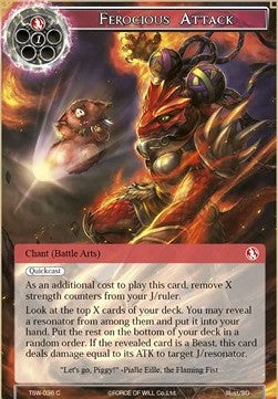 Ferocious Attack (Common) [-036]