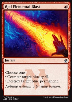 Red Elemental Blast - Masters 25 (Uncommon) [A25-147]