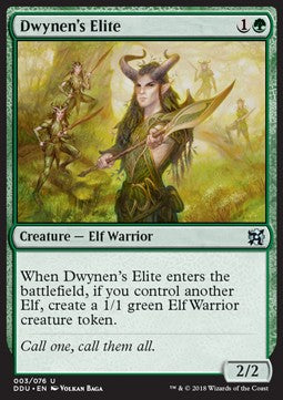 Dwynen's Elite - Duel Decks: Elves vs. Inventors (Uncommon) [DDU-3]