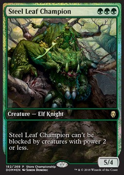 Steel Leaf Champion - Store Championship Promos (Rare) [SCH-182]