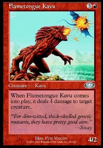 Flametongue Kavu - Planeshift (Uncommon) [PLS-60]