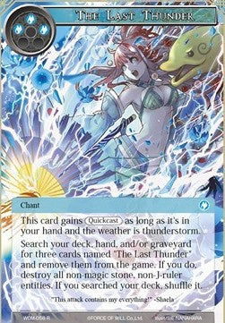 The Last Thunder (Rare) [-056]