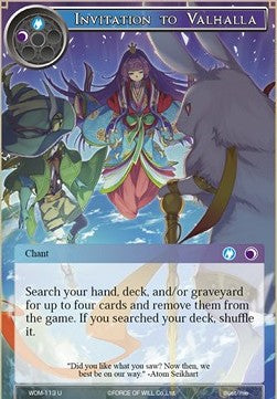 Invitation to Valhalla (Uncommon) [-113]