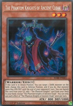 The Phantom Knights of Ancient Cloak - Battles of Legend: Relentless Revenge (Secret Rare) [BLRR-061]