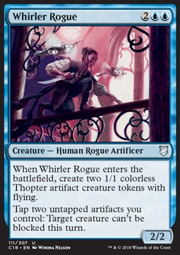 Whirler Rogue - Commander 2018 (Uncommon) [C18-111]