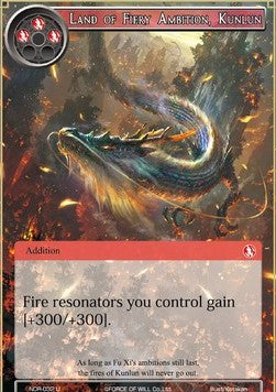 Land of Fiery Ambition, Kunlun (Uncommon) [-032]