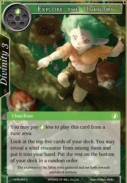Explore the Unknown (Uncommon) [-064]