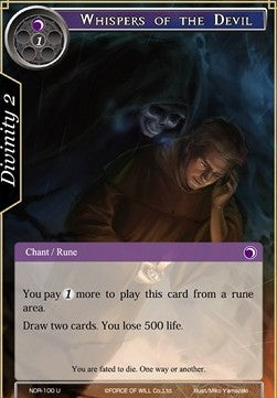 Whispers of the Devil (Uncommon) [-100]