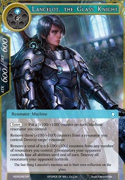 Lancelot, the Glass Knight (Super Rare) [-048]