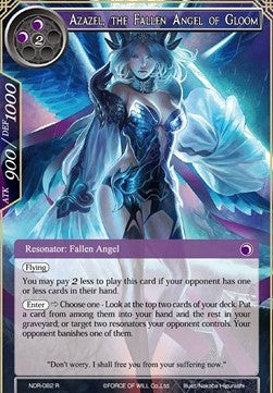 Azazel, the Fallen Angel of Gloom (Rare) [-082]