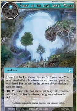 Forest of the Lost, Misty Woods (Uncommon) [-042]