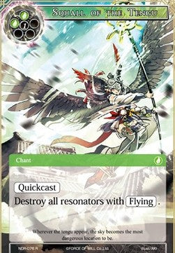 Squall of the Tengu (Rare) [-076]