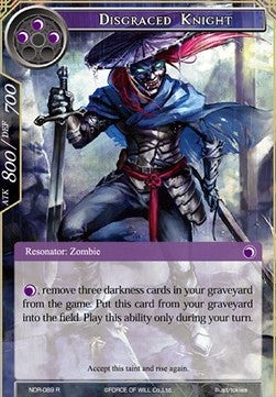 Disgraced Knight (Rare) [-089]