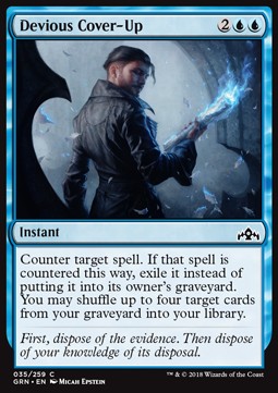 Devious Cover-Up - Guilds of Ravnica (Common) [GRN-35]