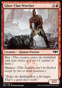Ghor-Clan Wrecker - Ravnica Allegiance (Common) [RNA-103]