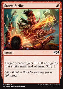 Storm Strike - Ravnica Allegiance (Common) [RNA-119]
