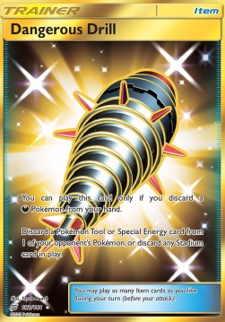 Dangerous Drill - Team Up (Secret Rare) [TEU-192]