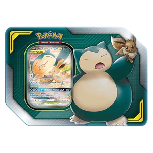 Tag Team Tins: Eevee & Snorlax GX Tin