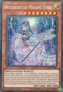 Witchcrafter Madame Verre - The Infinity Chasers (Secret Rare) [INCH-019]