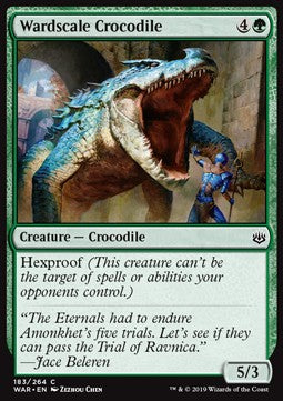 Wardscale Crocodile - War of the Spark (Common) [WAR-183]