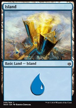 Island (V.3) - War of the Spark (Land) [WAR-255]