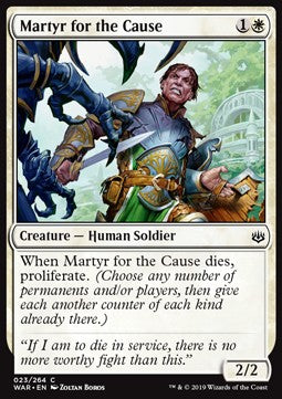 Martyr for the Cause - War of the Spark (Common) [WAR-23]