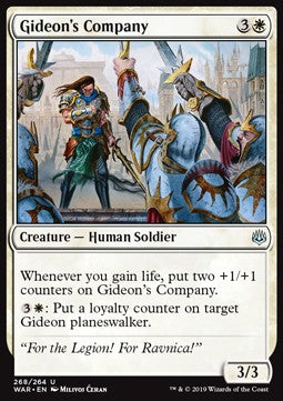 Gideon's Company - War of the Spark: Extras (Uncommon) [XWAR-268]
