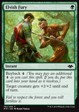 Elvish Fury - Modern Horizons (Common) [MH1-162]