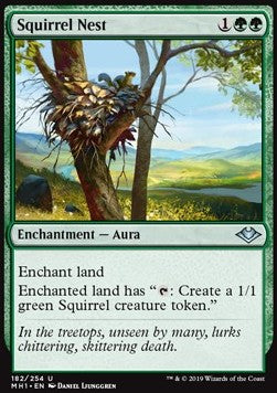 Squirrel Nest - Modern Horizons (Uncommon) [MH1-182]
